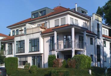 Bebauung nach Grundstücksentwicklung